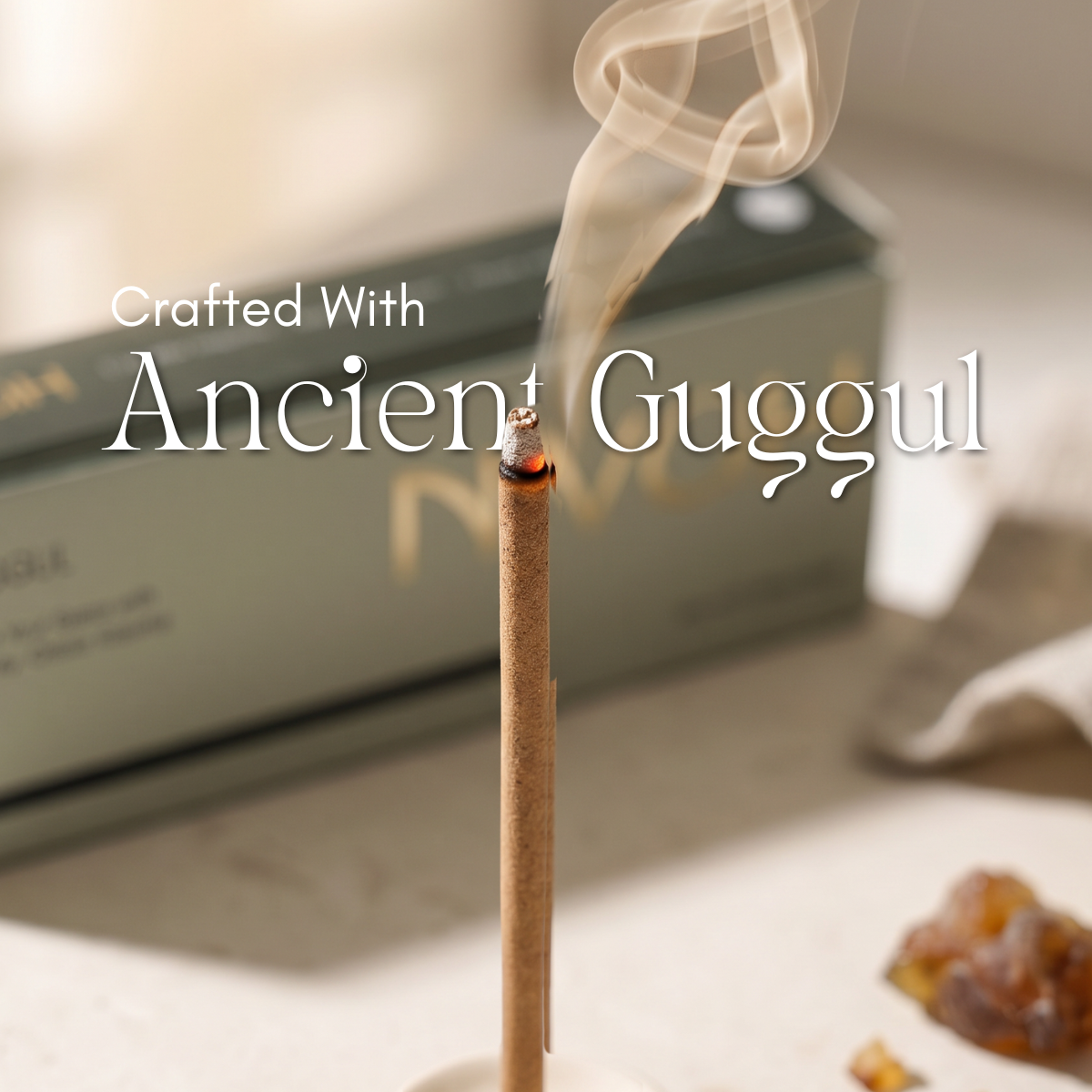Guggul | Short burn - Bamboo-Free Incense