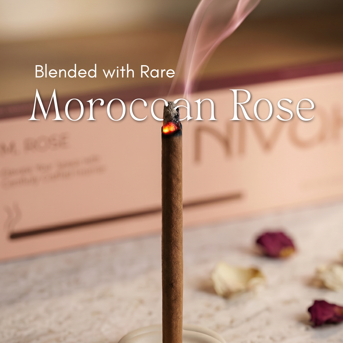 Moroccan Rose | Long burn - Bamboo-Free Incense