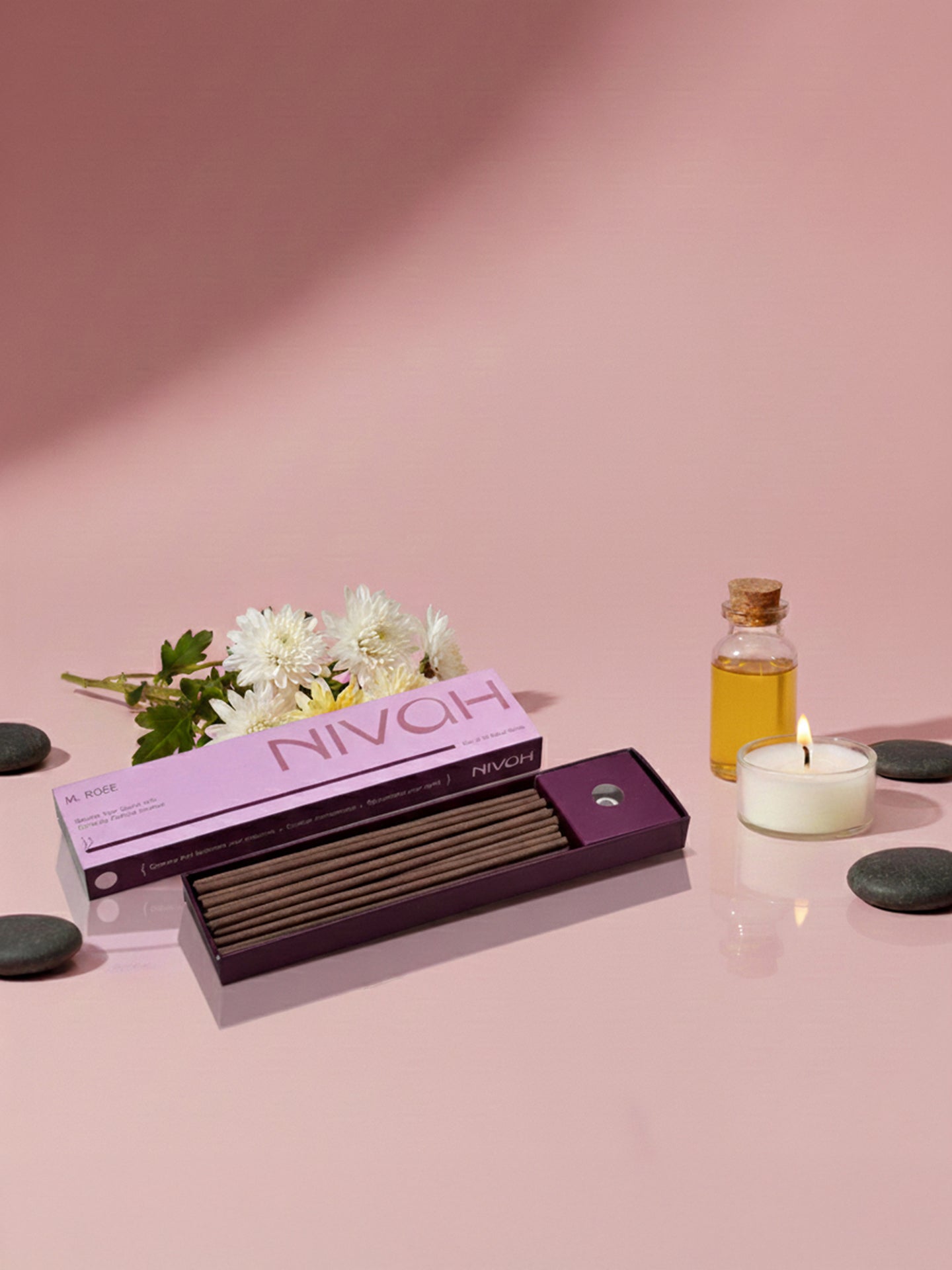 Moroccan Rose | Long burn - Bamboo-Free Incense