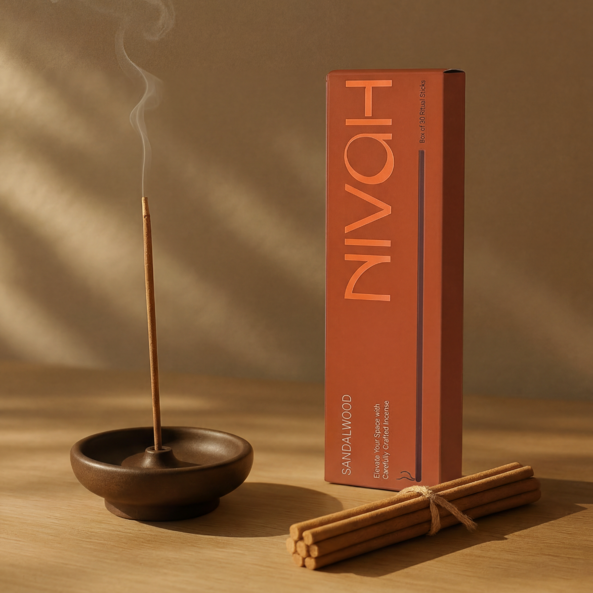 Sandalwood | Long burn - Bamboo-Free Incense
