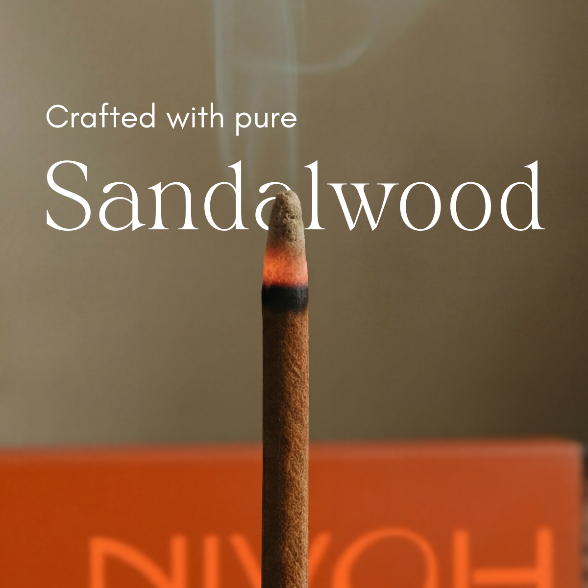 Sandalwood | Long burn - Bamboo-Free Incense