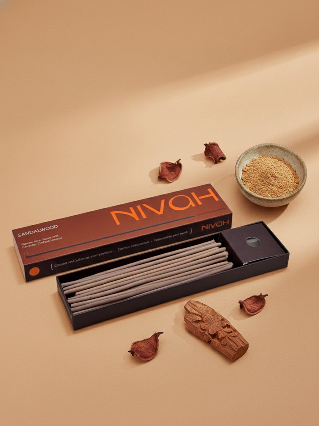 Sandalwood | Long burn - Bamboo-Free Incense