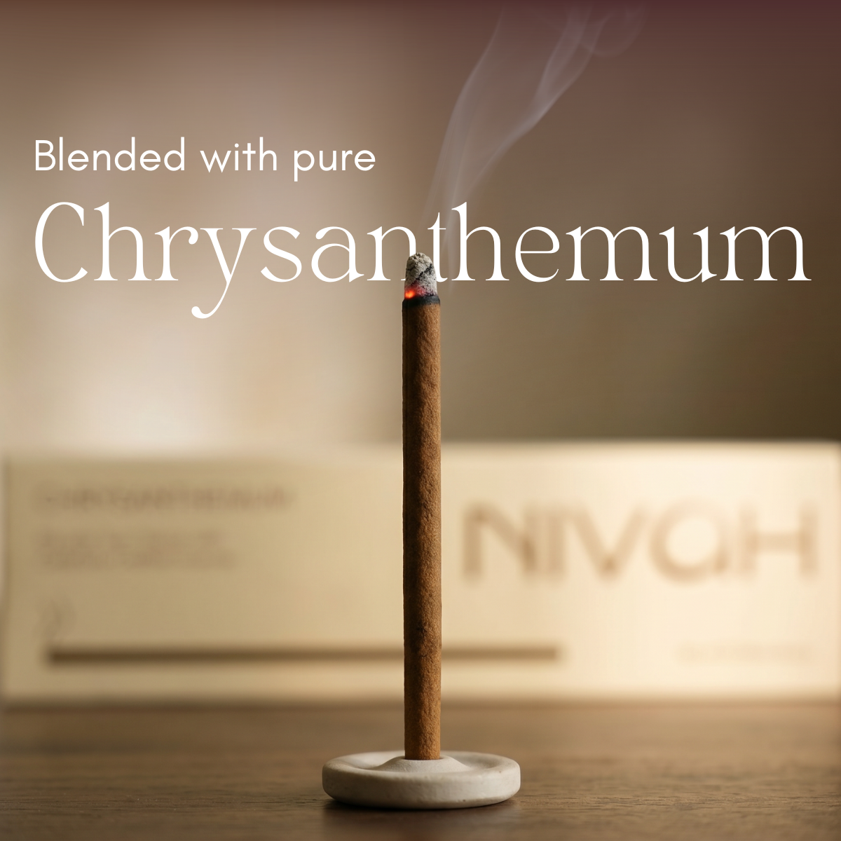 Chrysanthemum | Short burn - Bamboo-Free Incense